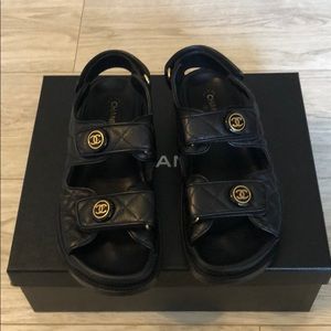 Authentic CHANEL sandals.